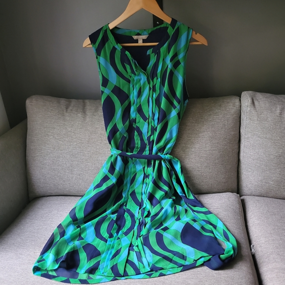 Banana Republic Sleeveless Midi Dress